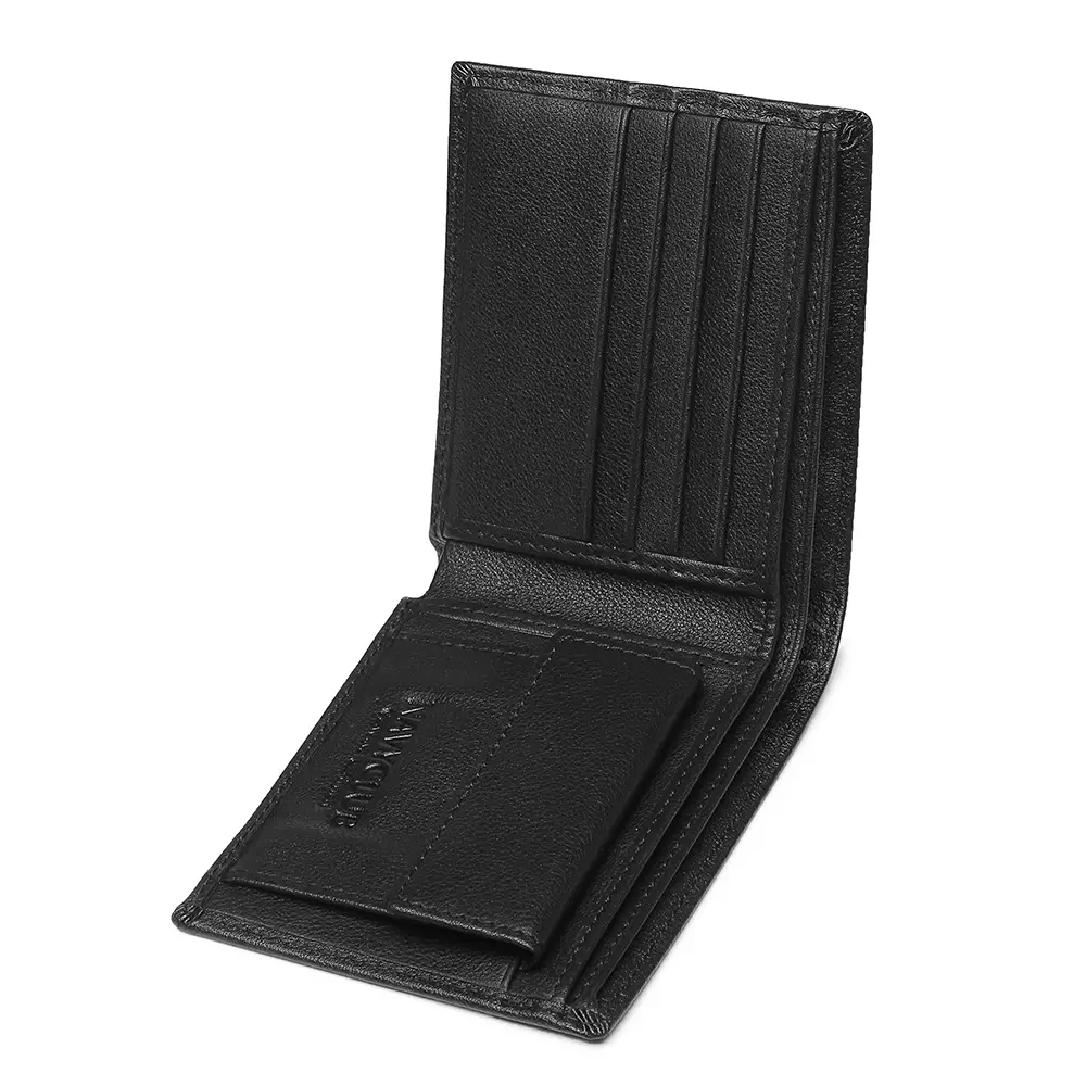 Navy Club Vintage Dompet Pria Lipat Dompet Kulit Asli - Free Box Exclusive