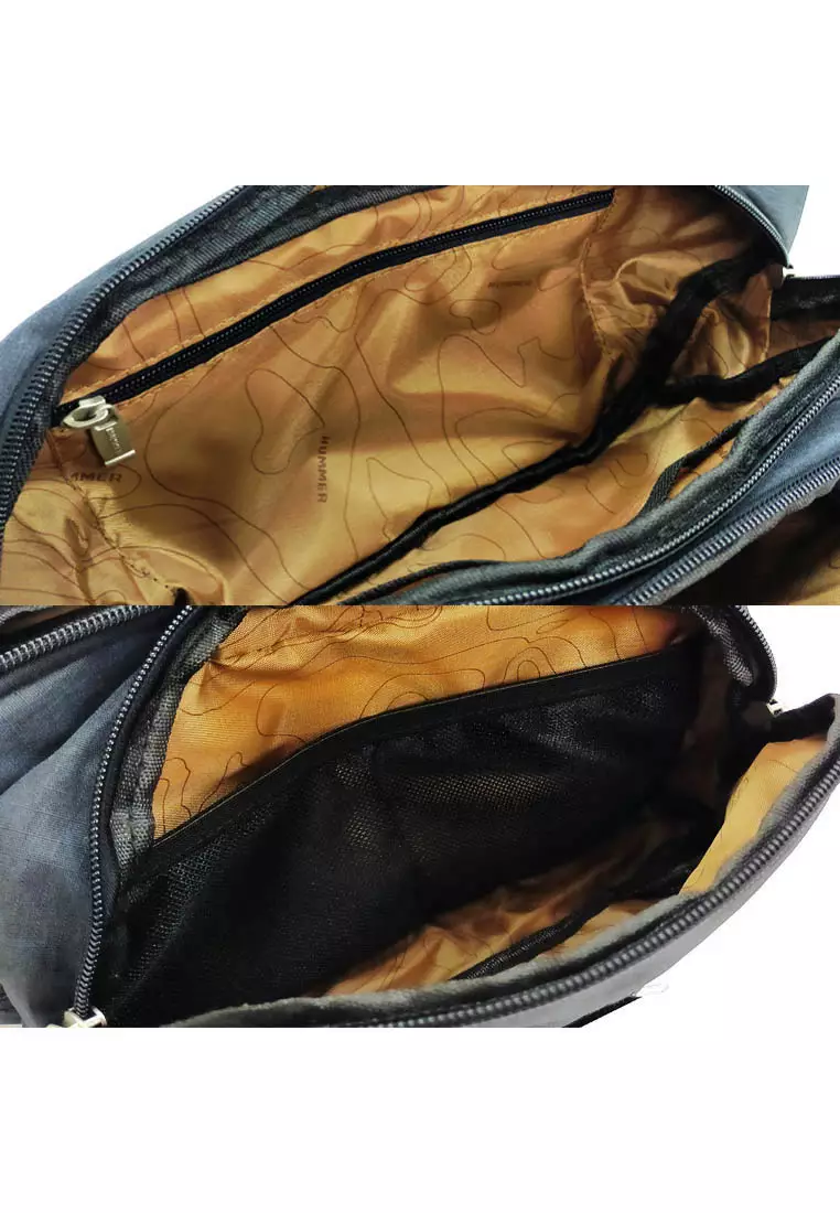 HUMMER 39CM POLY WAIST BAG (2 COLORS)
