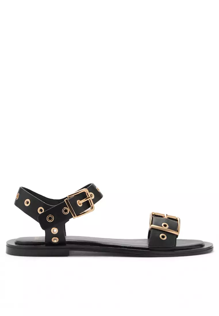 Discount on Mango  shoes - SKU: Sandal With Die-Cut Straps