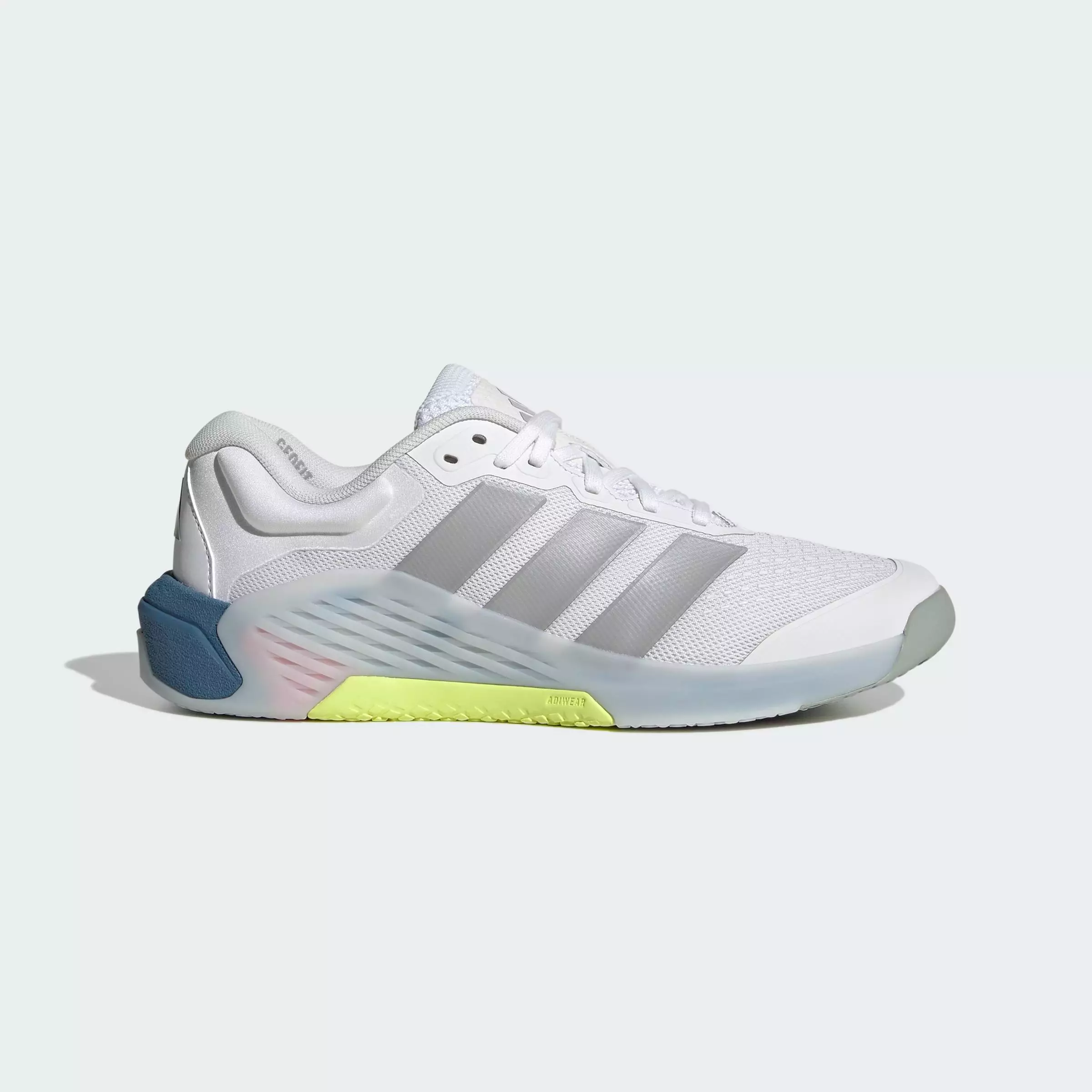 adidas gazelle silver green womens adidas Taekwondo Lace Shoes White 9 main image 1