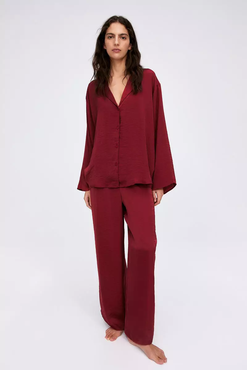 H&m store silk pajamas