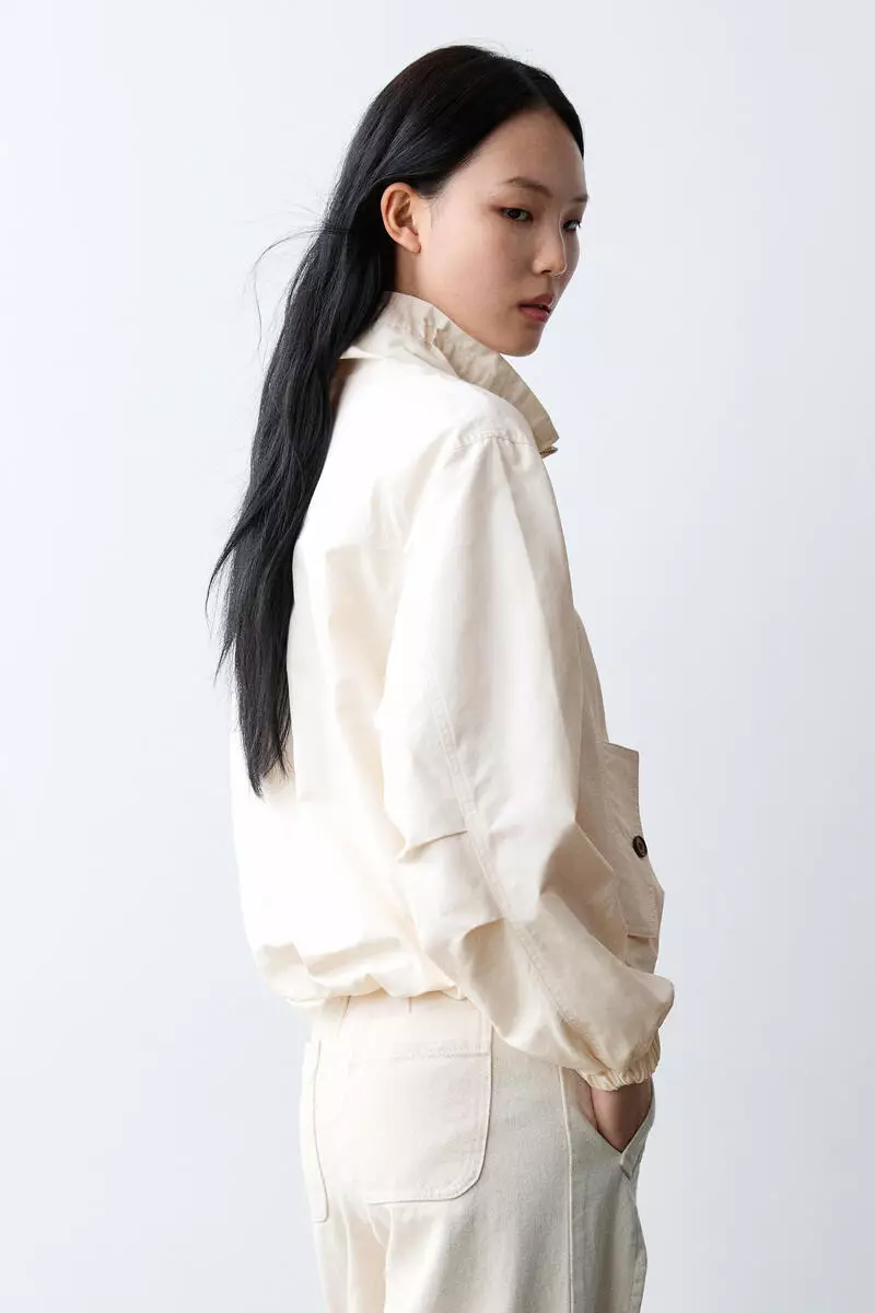 Bubble-hem jacket