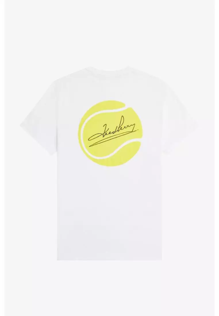 Fred Perry M1772 Signature T-Shirt (White)