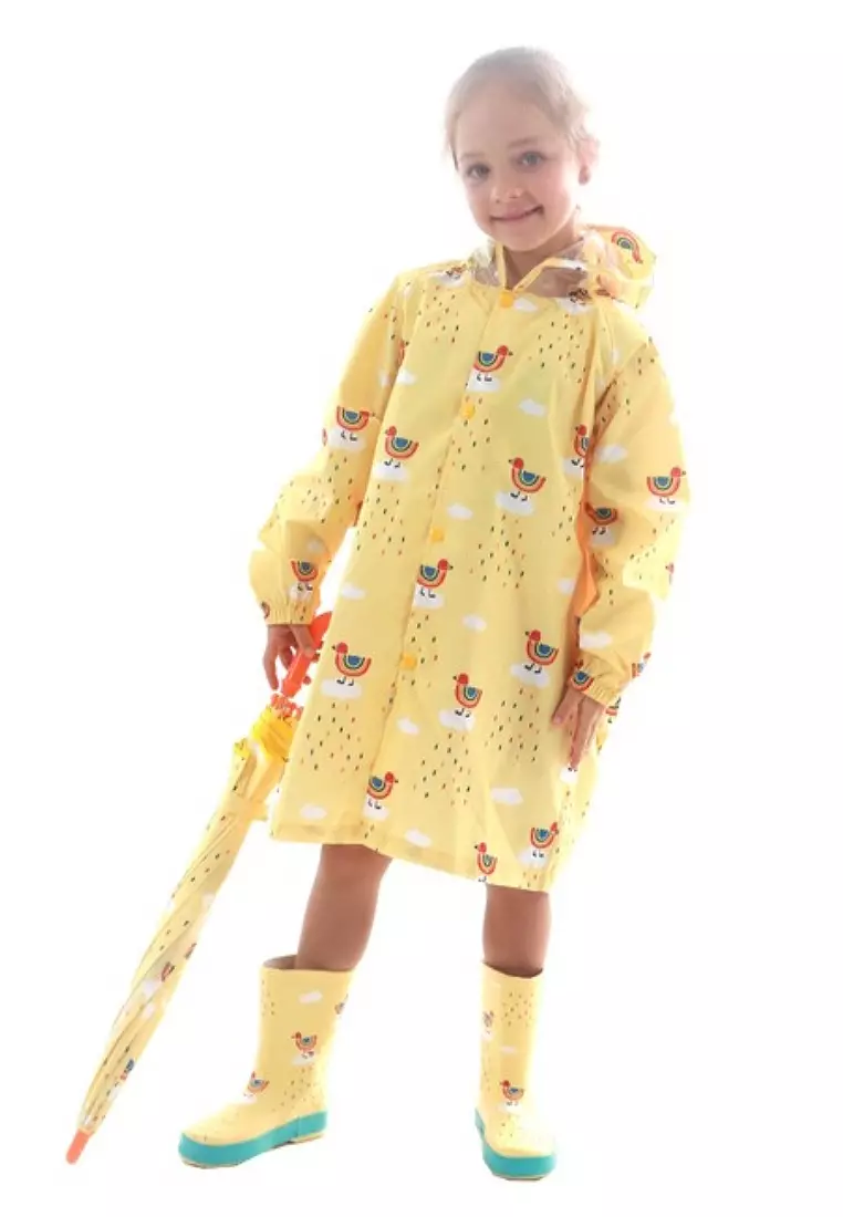 Childrens raincoats with matching on sale boots