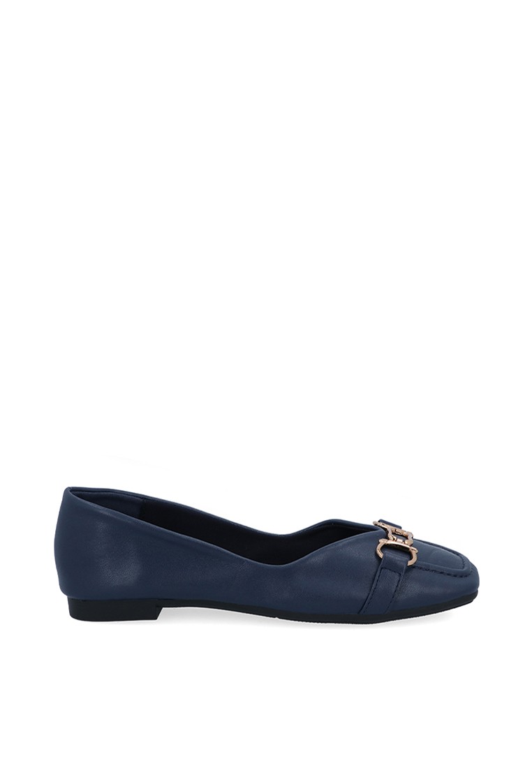 Dark Blue Mara Ballerinas
