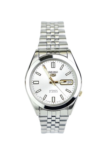 SEIKO Seiko 5 Men's Automatic Watch SNKF73J Japan Made White Pattern Dial  Jubilee Stainless Steel Strap Watch for mens SNKF73J1 2023 | Buy SEIKO  Online | ZALORA Hong Kong