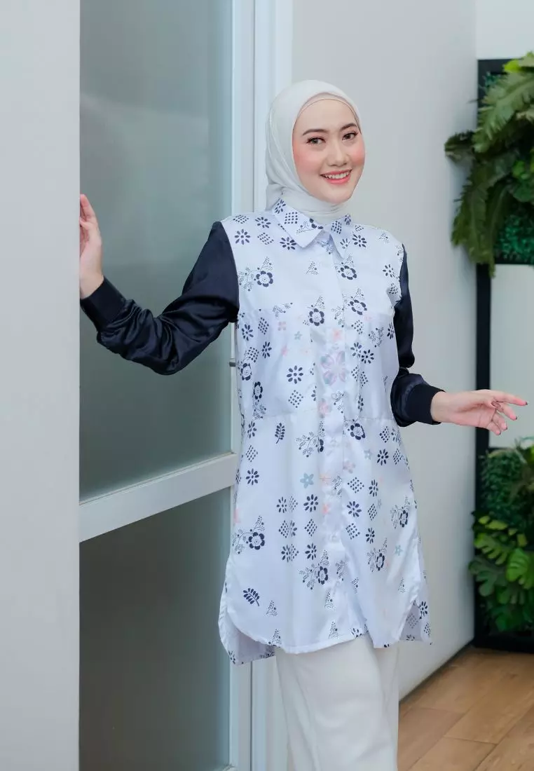 Alea Tunik Jasmine Navy