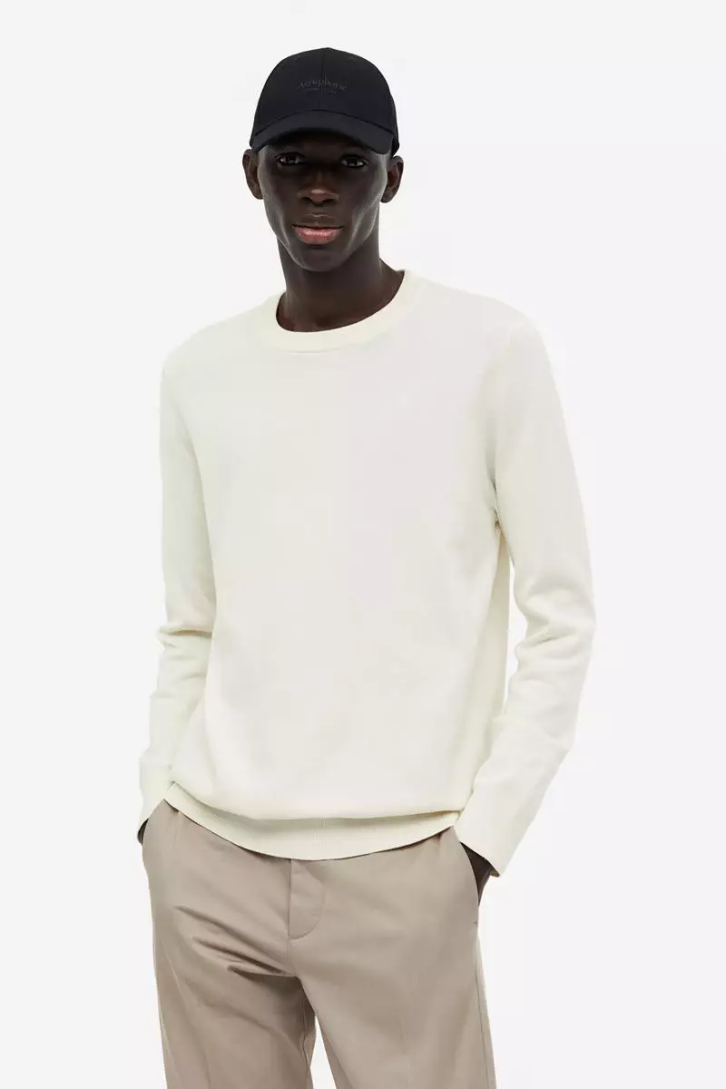 White cotton on sale jumper mens