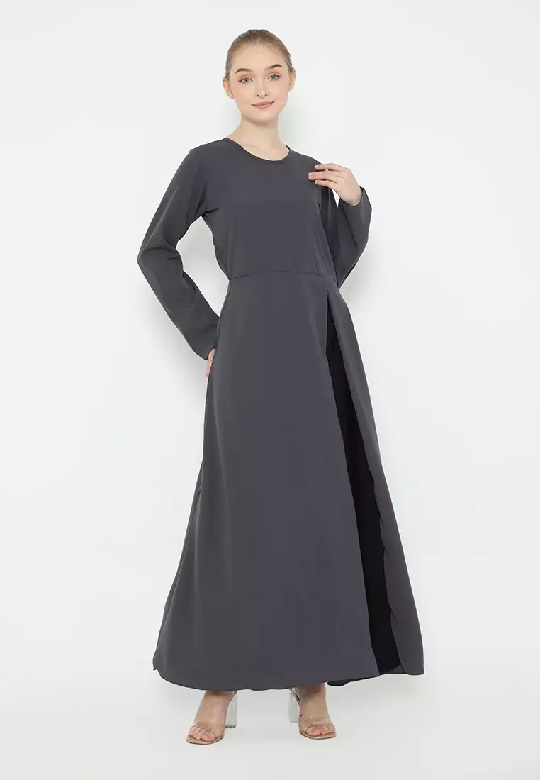 Miya Dress Grey