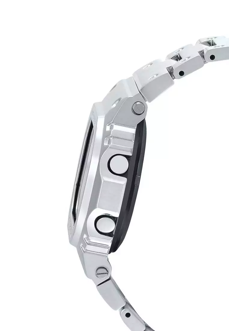 Casio G-SHOCK Jam Tangan Pria - Silver - Stainless Steel - GMW-B5000D-1DR
