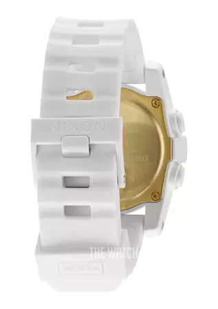 NIXON UNIT 40 ALL WHITE / GOLD