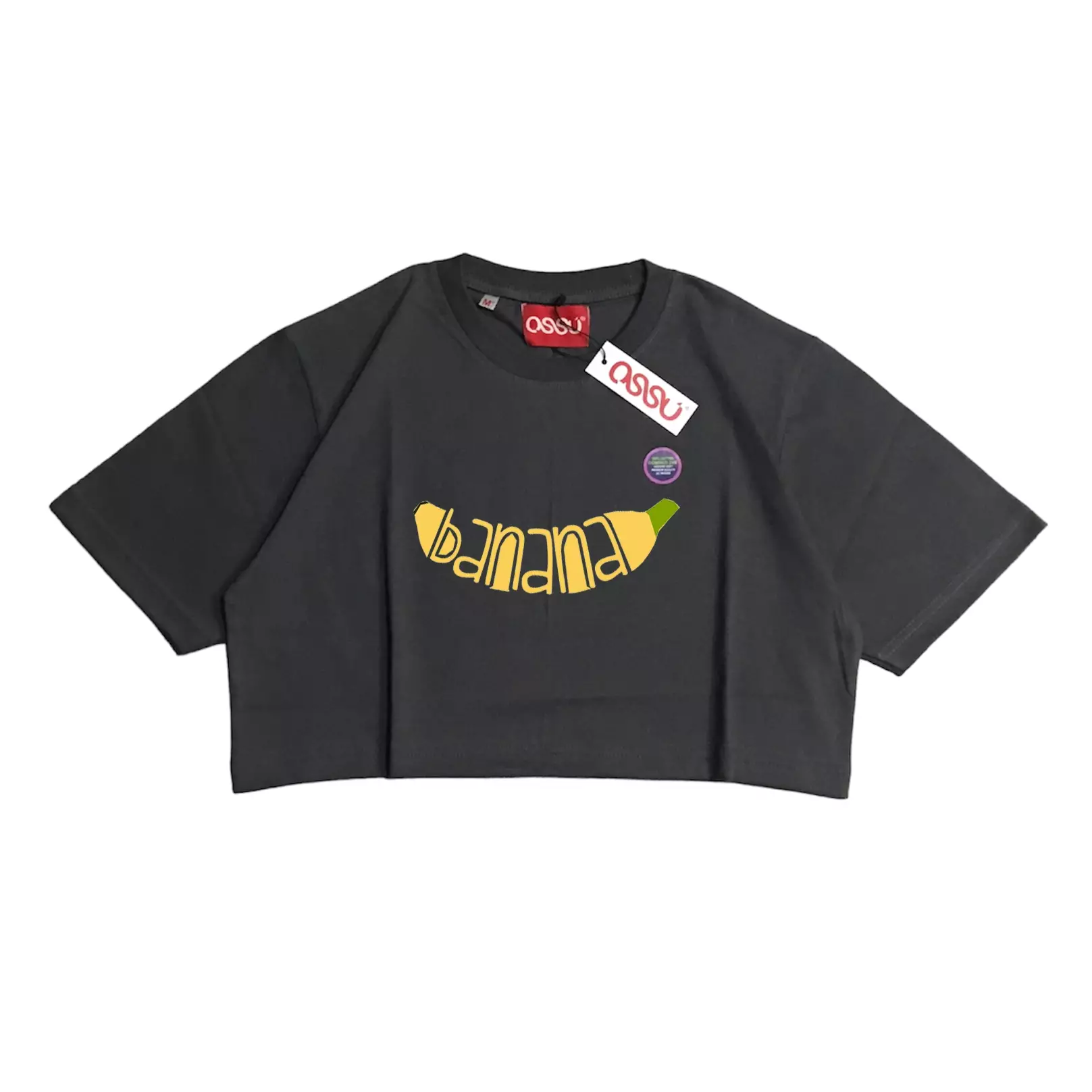 OssuCrop Top DTF Series Banana Combed 24S