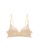 ZITIQUE beige Women's Summer Ultra-thin 3/4 Cup Push Up No Steel Ring Lingerie Set (Bra And Underwear) with Detachable Straps - Beige C9141US76D84F3GS_2