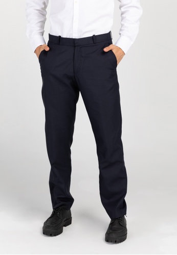 IDENTITY navy Profile Office Wear Formal Pants F4526AA7A1A130GS_1
