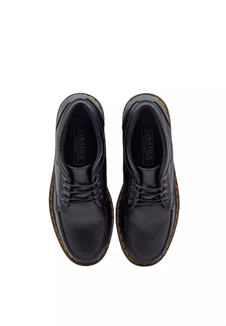 Lvnatica Kalluto Black Gum Dress Shoes