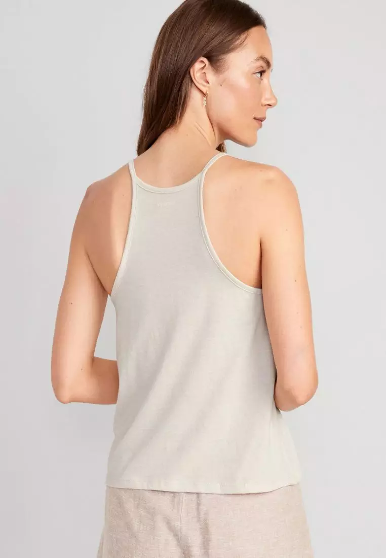 Relaxed Halter Tank Top