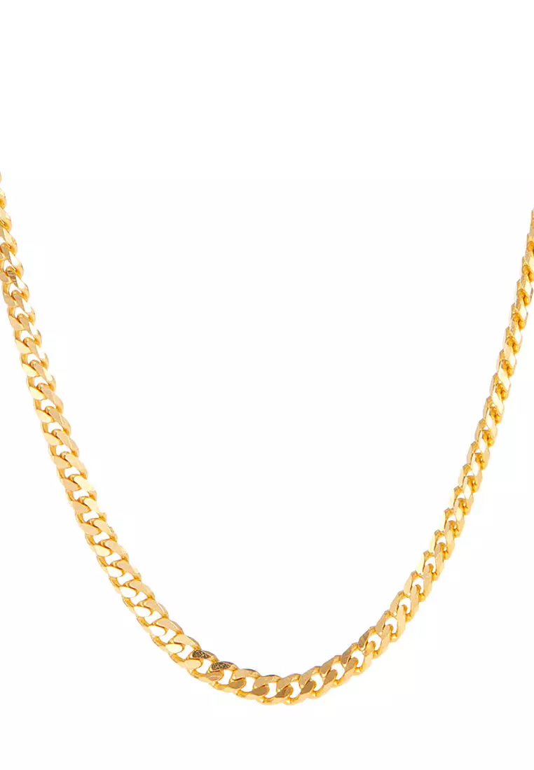 HABIB Sauh Lama Kosong Gold Necklace, 916 Gold