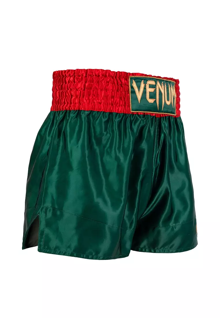 Venum Classic Muay Thai Shorts - Deep Forest Green
