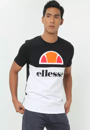 T shirt 2025 ellesse noir homme
