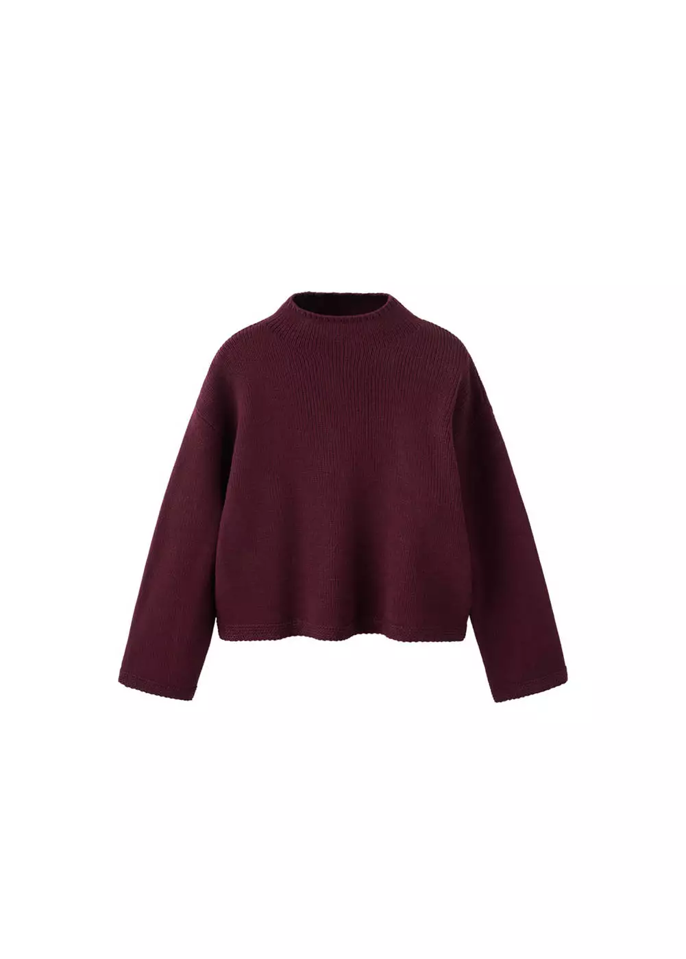 Sweater rajut kerah perkins