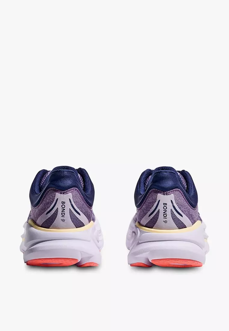 Bondi 9 Wide Running Shoes Womens - Purple