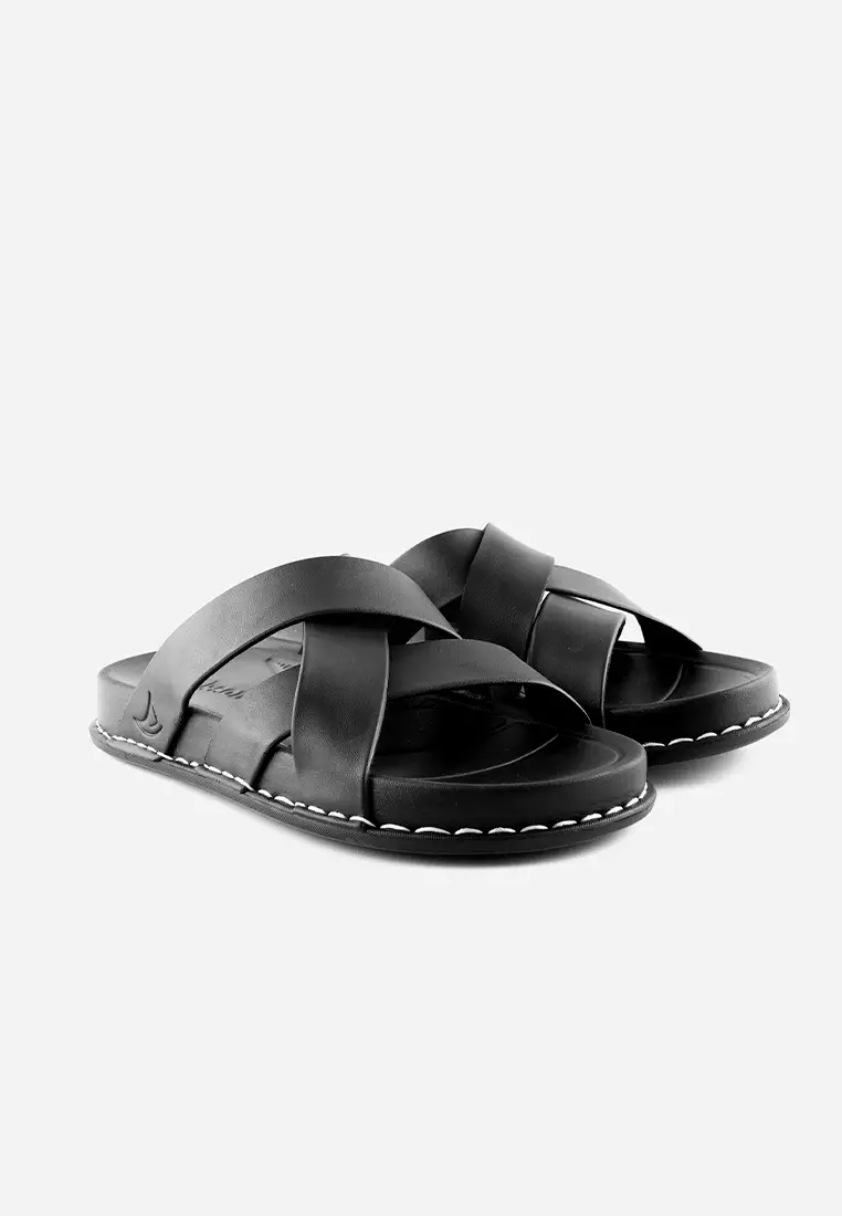 Jackson Evo 1JS7 Full Black - Sandal Slide
