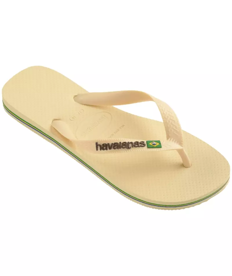 Havaianas 9256 Brasil Logo Buttercream - Sandal Pria