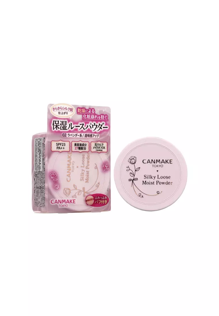 Buy CANMAKE Canmake Silky Loose Moist Powder (#02 Sheer Lavender