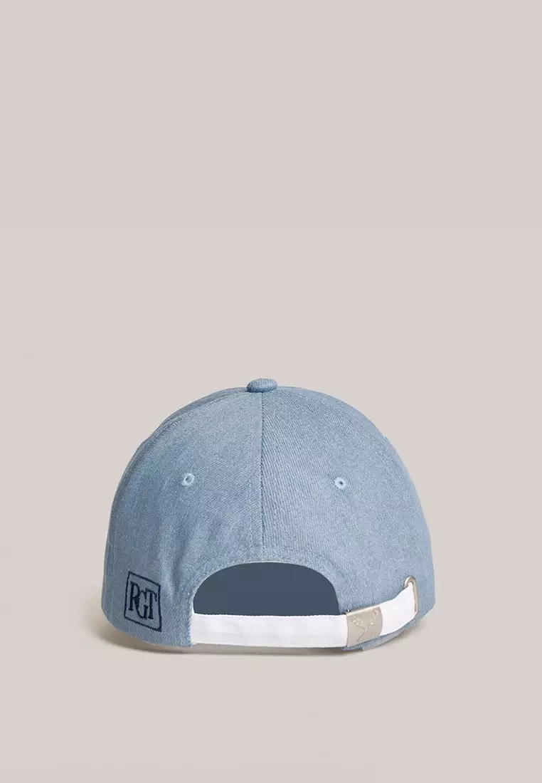 Chambray Biker Cap