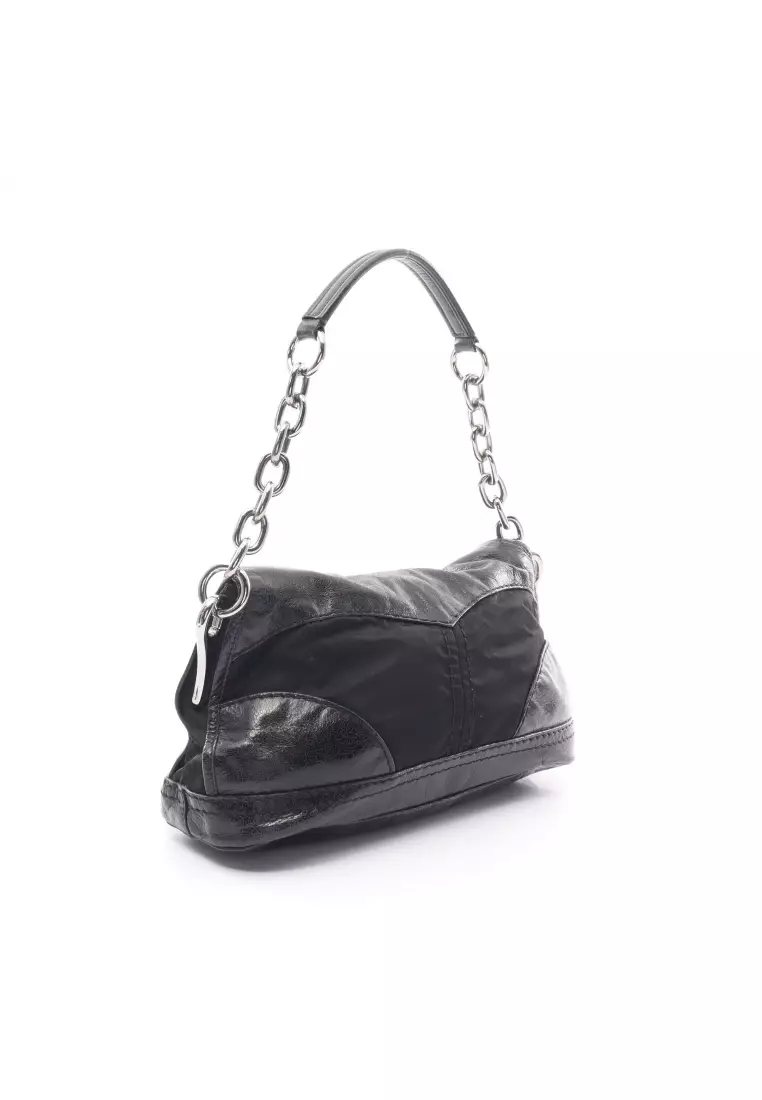Nylon new arrivals leather bag