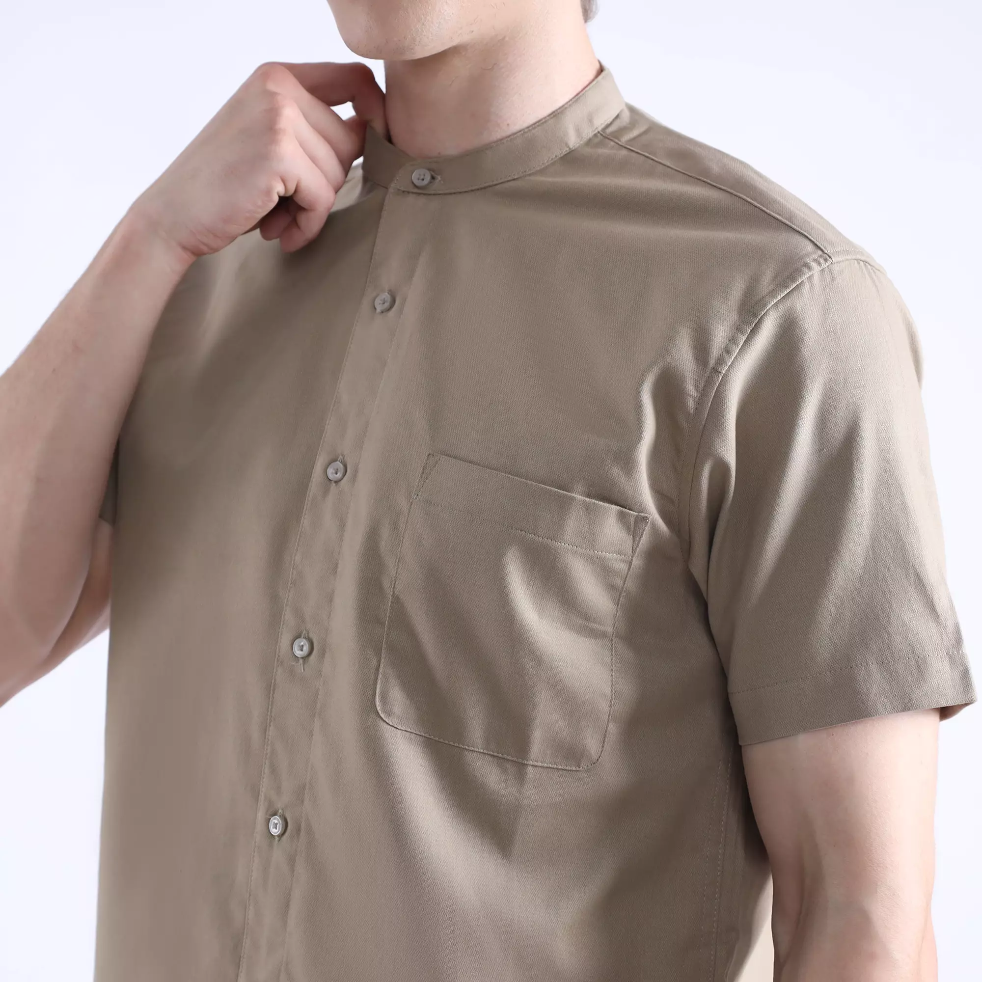 LARUSSO X Rizky Ridho - Form + Focus - Koko Ultra Soft Lengan Pendek - Bunge Brown