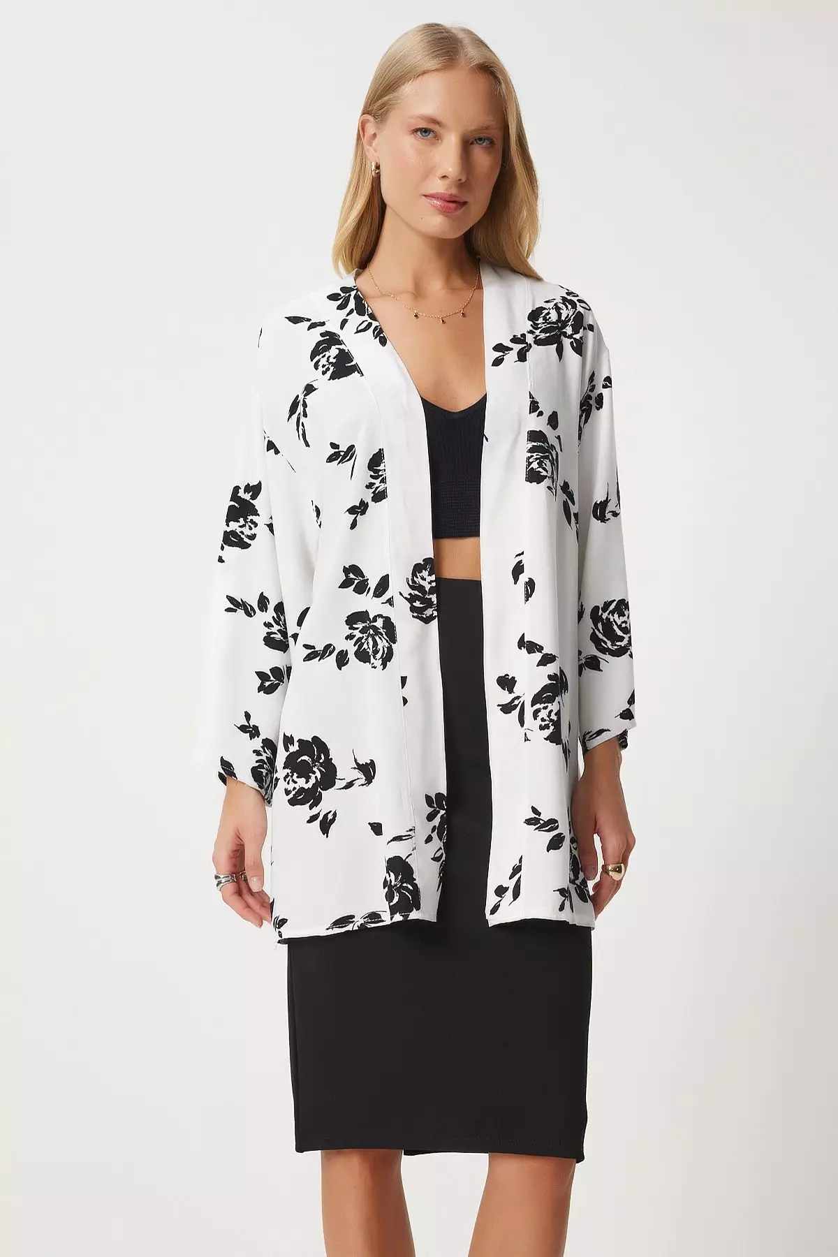 Printed Kimono