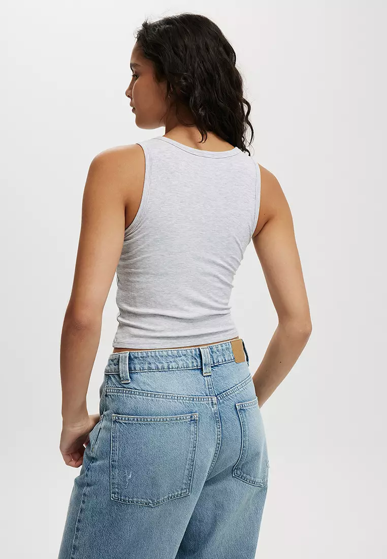 Staple Rib Built In Bra Tank