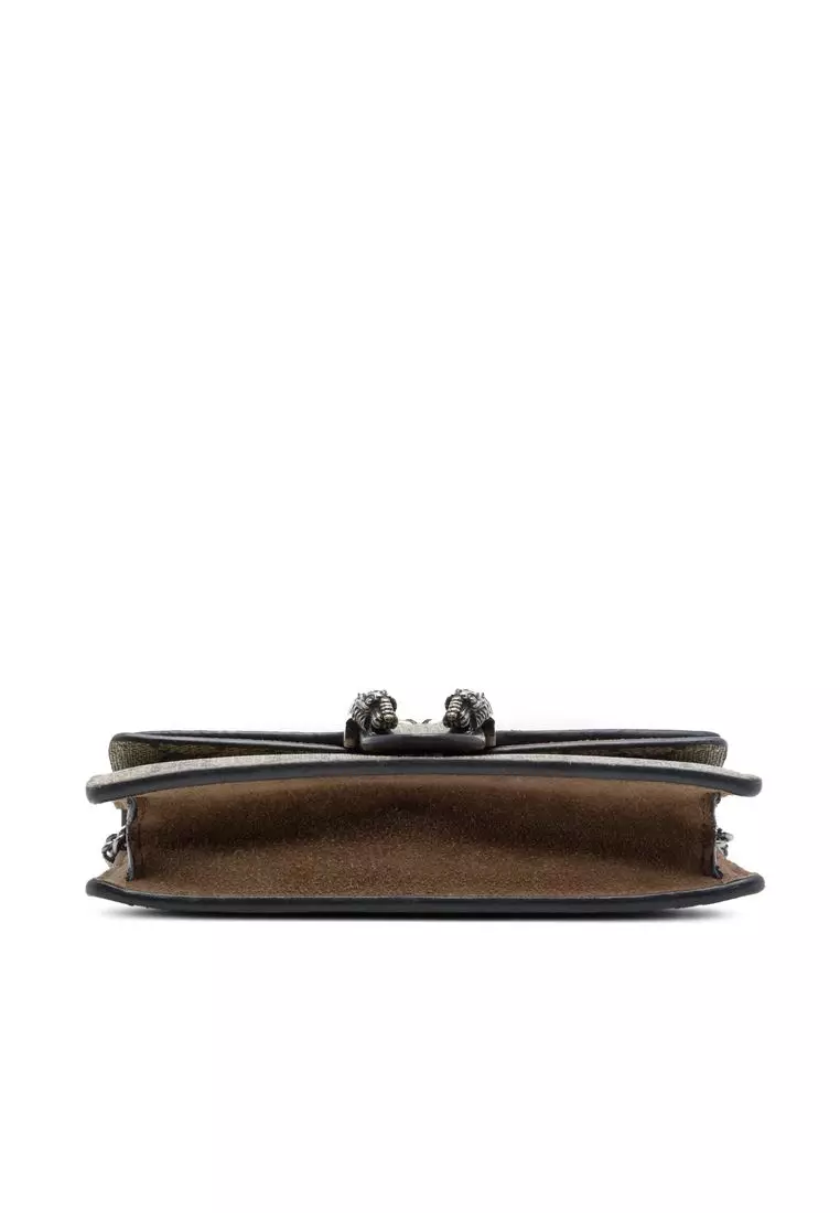 Pre-Loved Gucci Mini Gg Supreme Dionysus Crossbody
