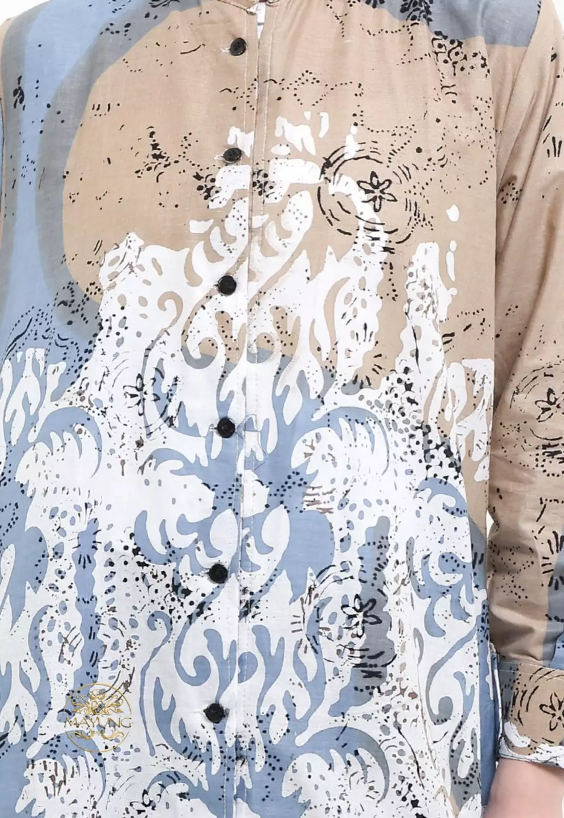 Tunik Batik  Indrayaksa Biru Premium ALN