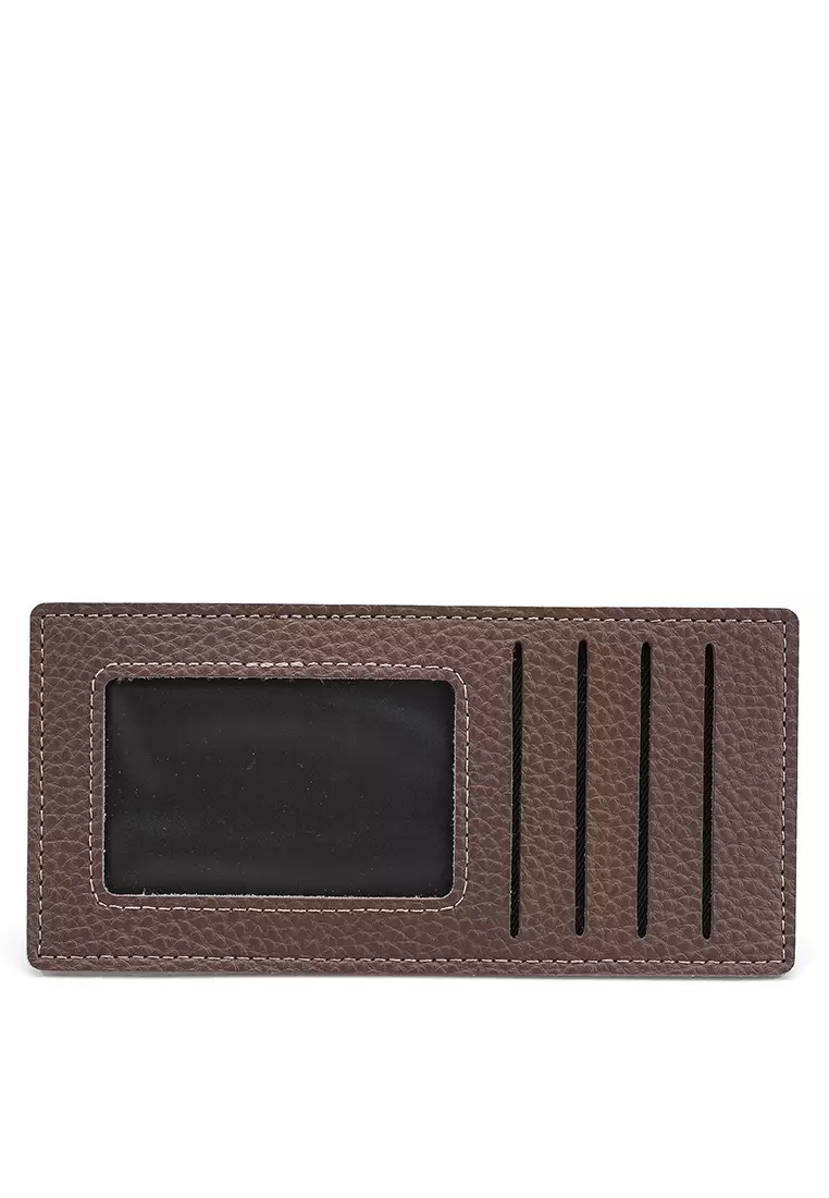 Pebbled Pouch With Card Holder