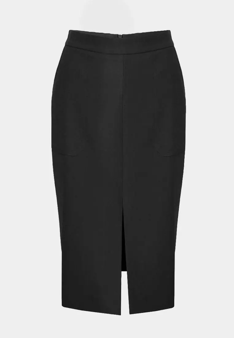 Orlanda Front Slit Skirt