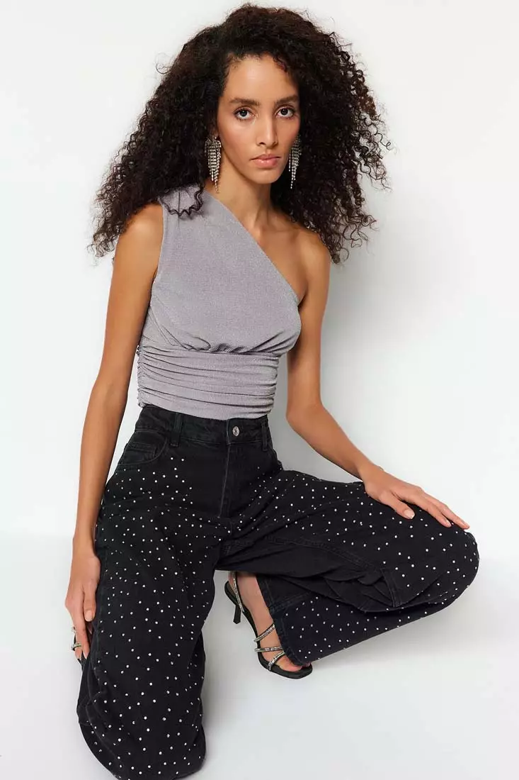 One-Shoulder Bustier