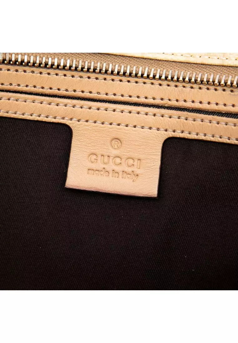 Pre-Loved Gucci Medium Gg Supreme Tote