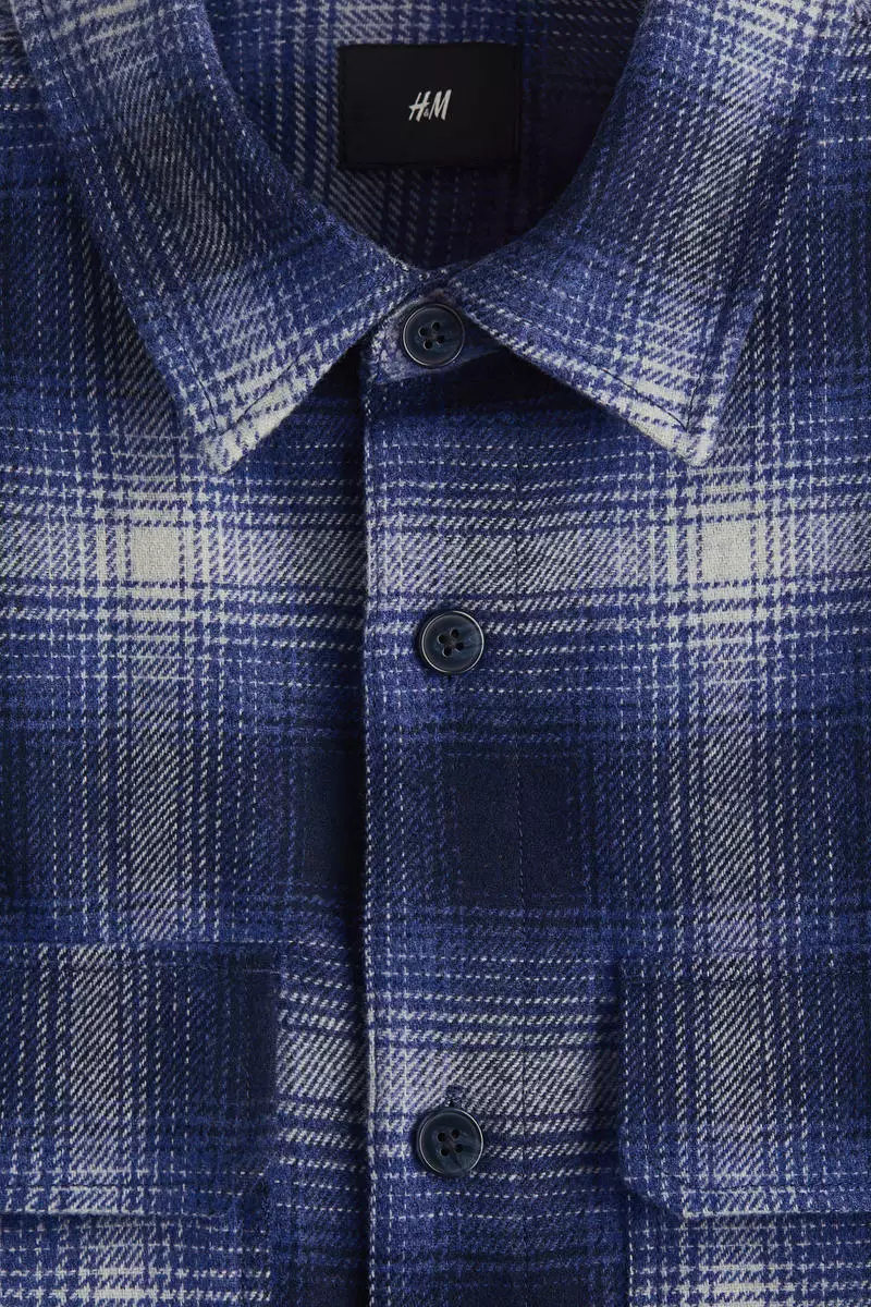 Regular Fit Flannel overshirt