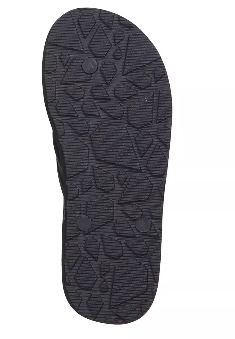 MSN ROCKER 2 SOLID SANDALS BLACK WHITE