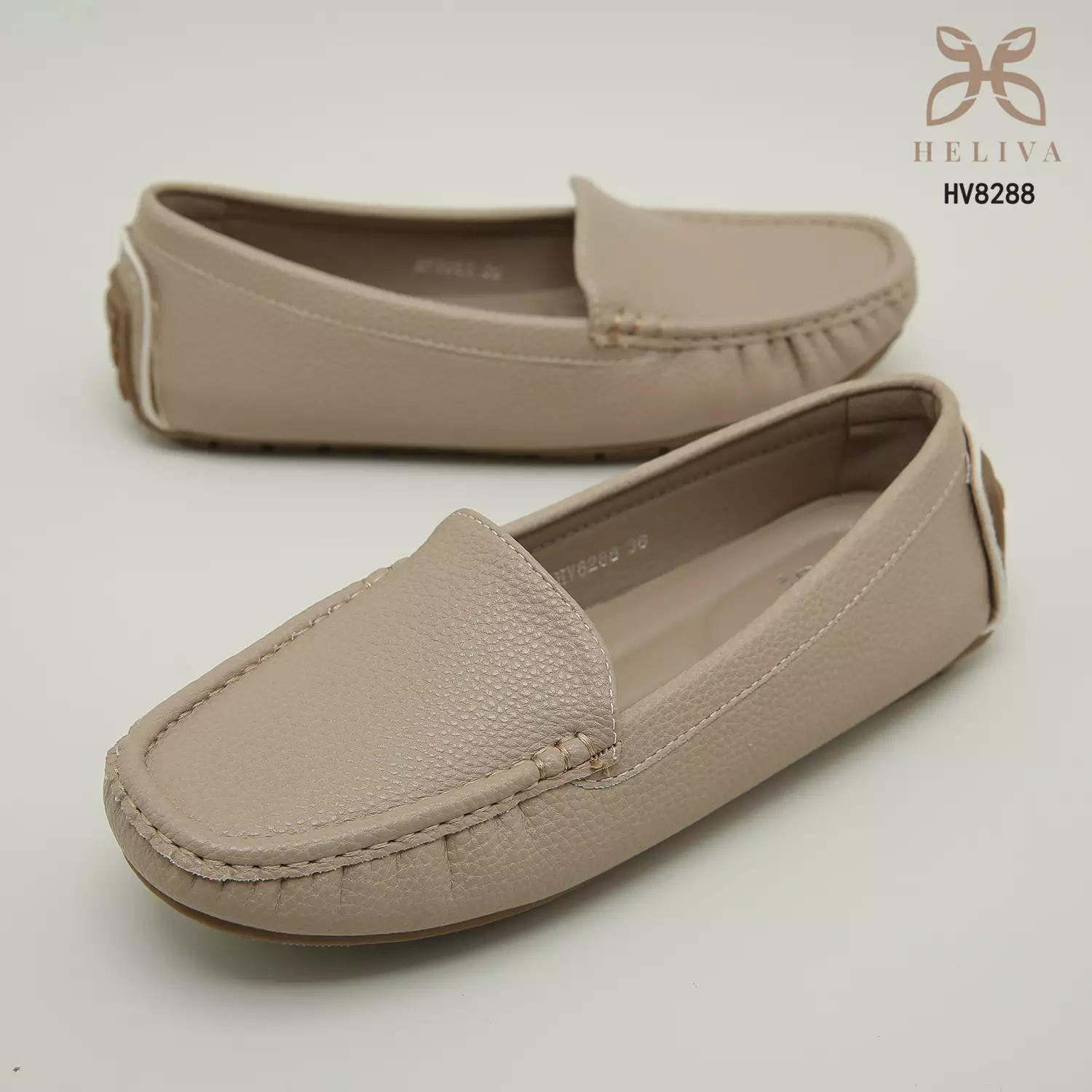 Heliva Hestina Women Shoes Loafers Slip On Sol 1cm