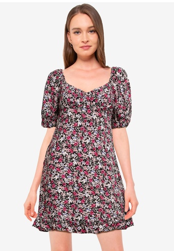 Buy Miss Selfridge Petite Fuschia Rose Print Tea Dress Online Zalora Malaysia Miss selfridge take trends and makes them accessible to everyone, regardless of body type. zalora