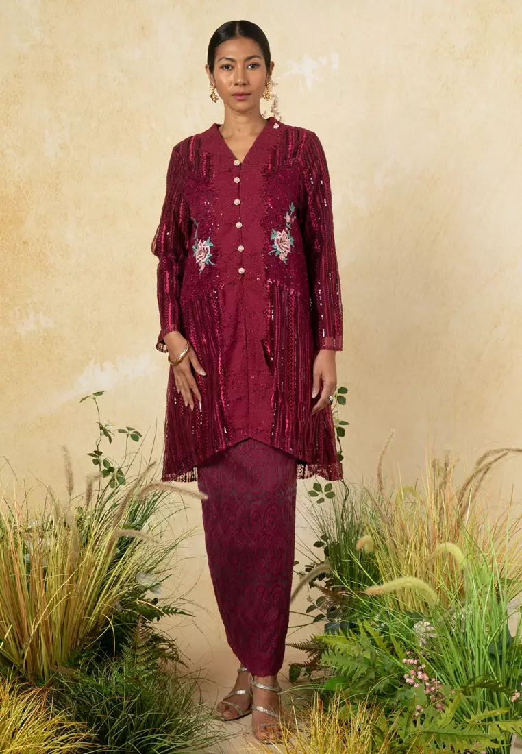 Cenderawasih Kebaya Labuh Set