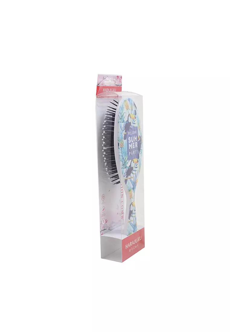 L.Blend Hair Comb Large Welcome Summer Party Type M White