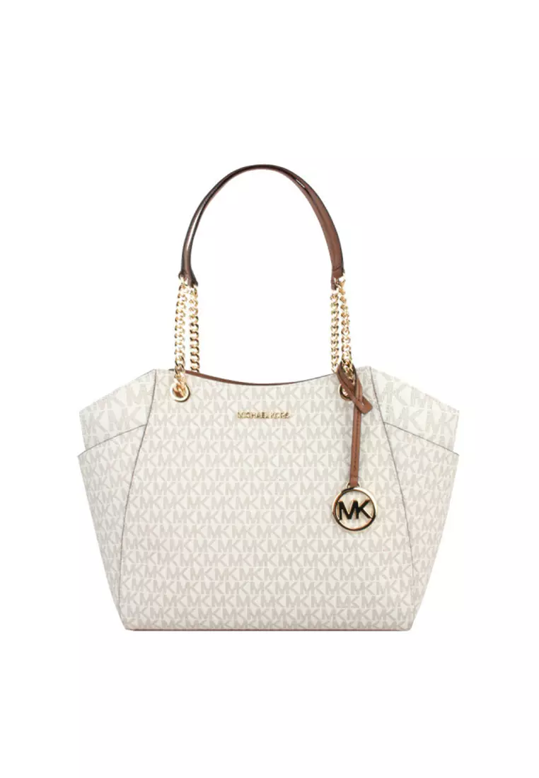 Buy Michael Kors Jet Set Large Color-Block Signature Logo Tote Bag