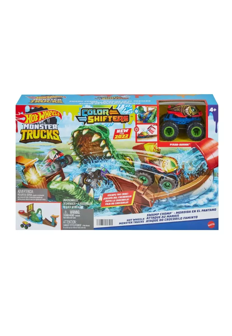 Buy Hot Wheels Hot Wheels Monster Trucks Swamp Chomp Playset 2024