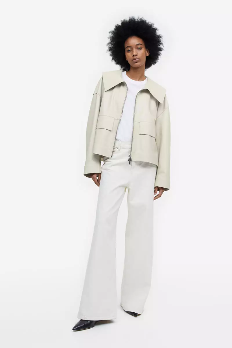 H&m oversized utility jacket hotsell