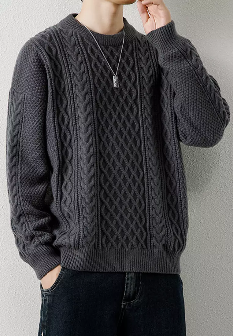 Knit sweatshirt store