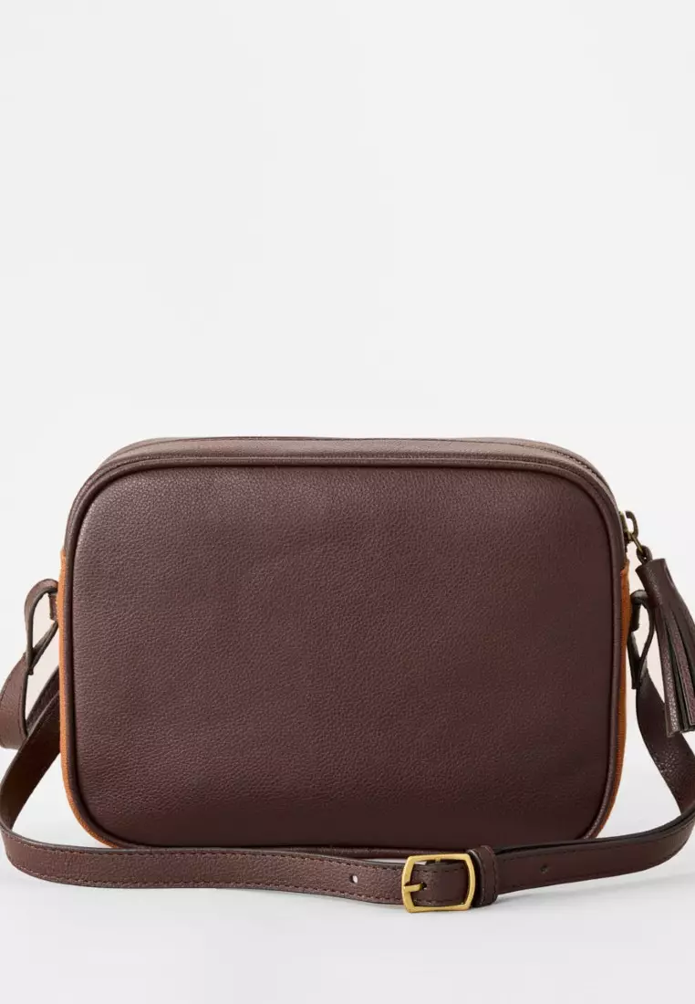 女士波西米亞肩包 2.5升 02VWSB-CHOCOLATE